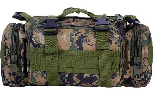 Black Hawk Commandos Multi-function Practical Waist Pack Handlebar military Camouflage Shoulder Bag for outdoor sports activities - V.I.P Digital Presence