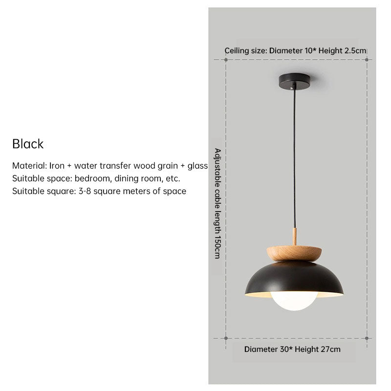 Modern Wabi Sabi Chandelier Japanese Wooden Pendant Light Decorative Indoor Metal Pendant Light - V.I.P Digital Presence