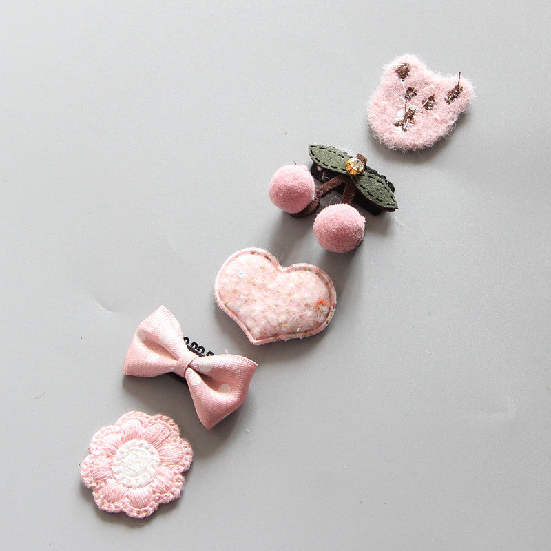 Children's Girls Hair Clip Headwear Crown Korean Little Princess Hair Ornaments Baby Hair Clip Set - V.I.P Digital Presence