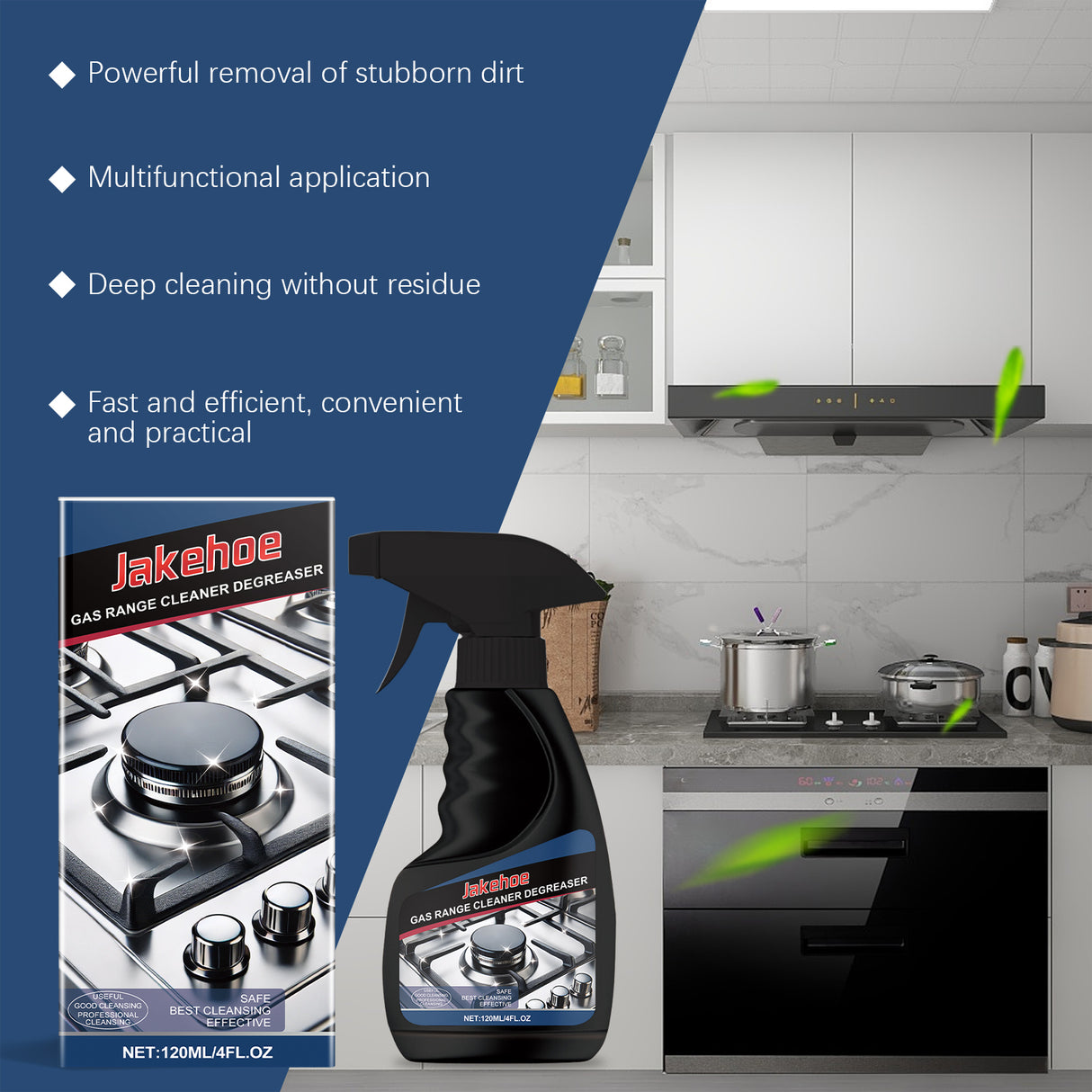 Gas Stove Cleaner Gas Stove Multi-Functional Oil Cleaning Agent Stove Bright And Clean As New - V.I.P Digital Presence
