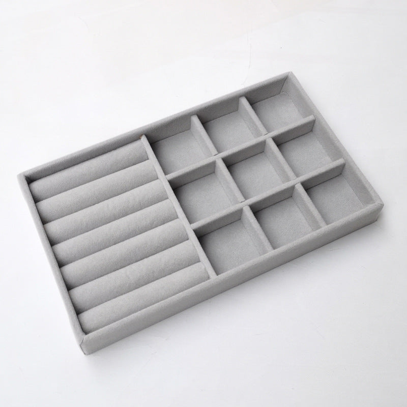 Velvet Stackable Jewelry Organizer, Portable for Rings, Earrings and Necklaces. - V.I.P Digital Presence