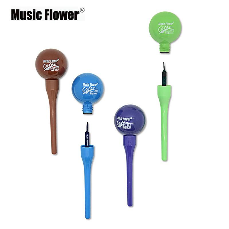 Music Flower Waterproof Liquid Eyeliner Pencil Lollipop Shape 24HR Long Lasting Eye Liner Pen Cosmetics Eye Makeup Set - V.I.P Digital Presence