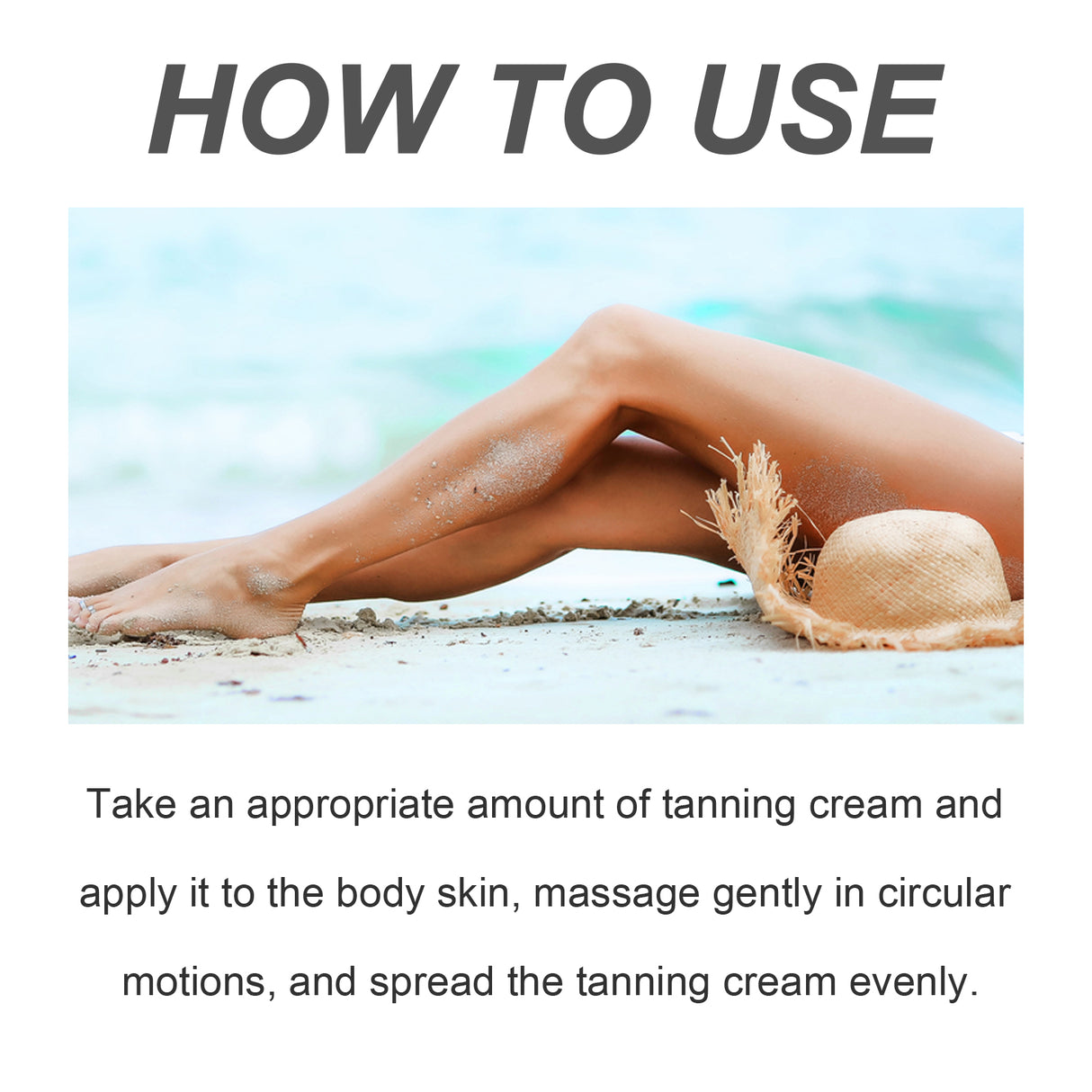 Leg Black Cream, Outdoor Tanning Even Tan Natural Tan Moisturizing Cream - V.I.P Digital Presence