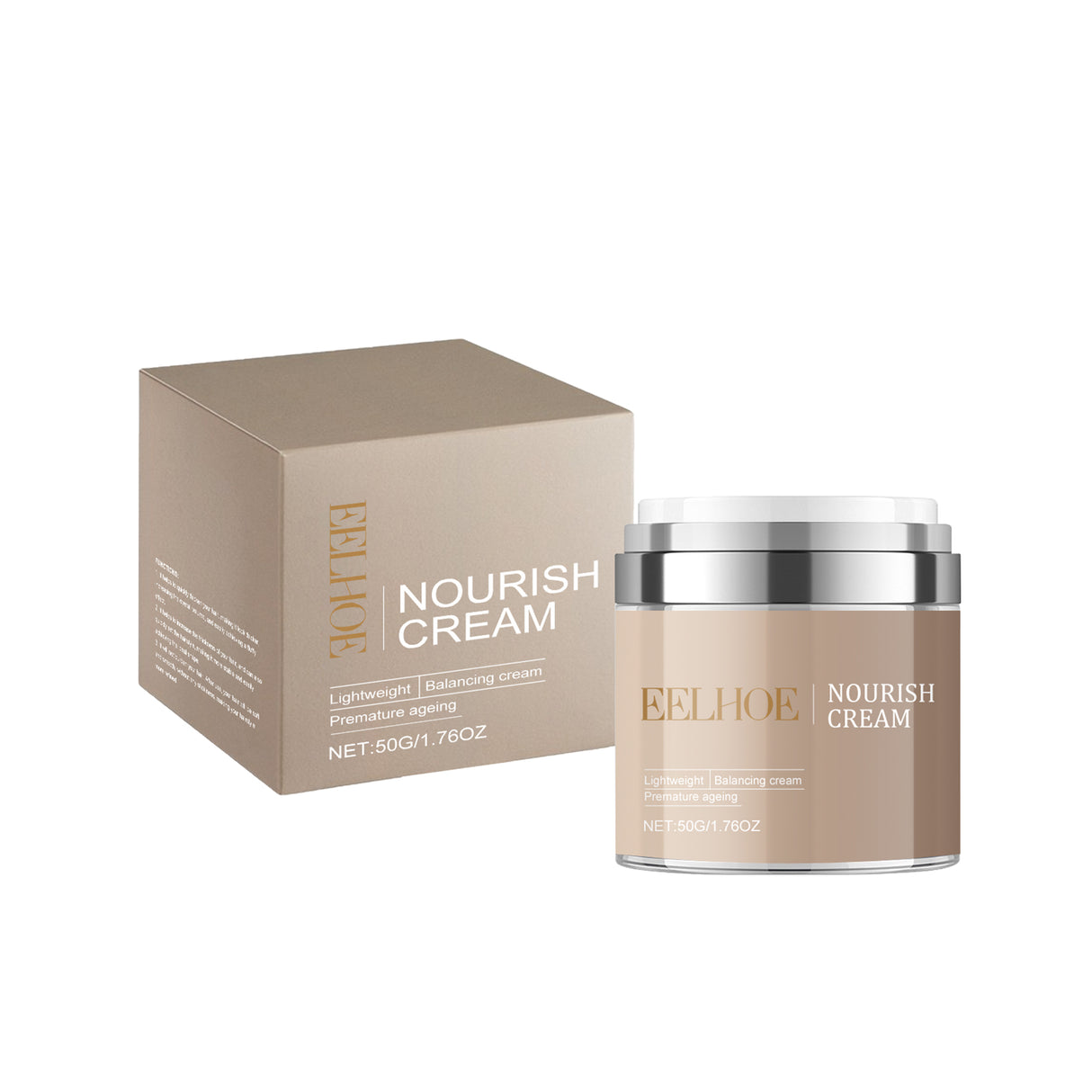 Crema nutritiva facial que hidrata la piel durante mucho tiempo.