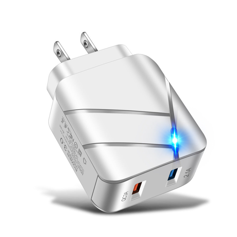 Dual USB QC3.0+2.1A Multi Port Mobile Phone Charger - V.I.P Digital Presence