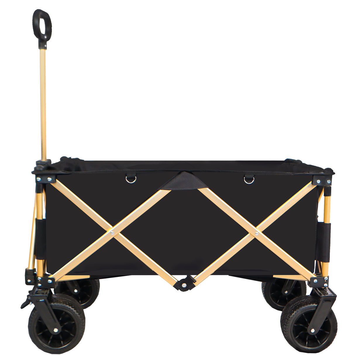 Folding Wagon Heavy Duty Utility Beach Wagon Cart for Sand with Big Wheels - V.I.P Digital Presence