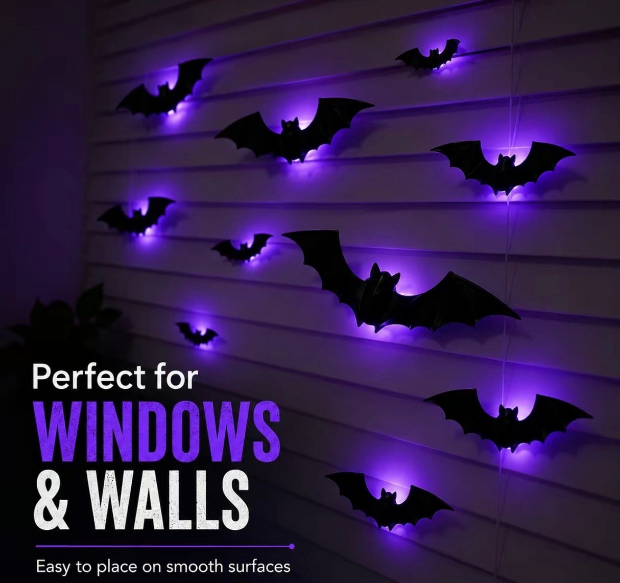 GlowBat 3D Halloween Bat Lights