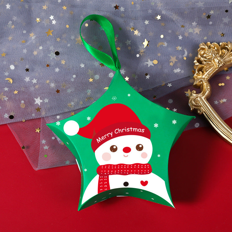 Christmas candy packaging box, Christmas gift box, new pentagonal star gift packaging box - V.I.P Digital Presence