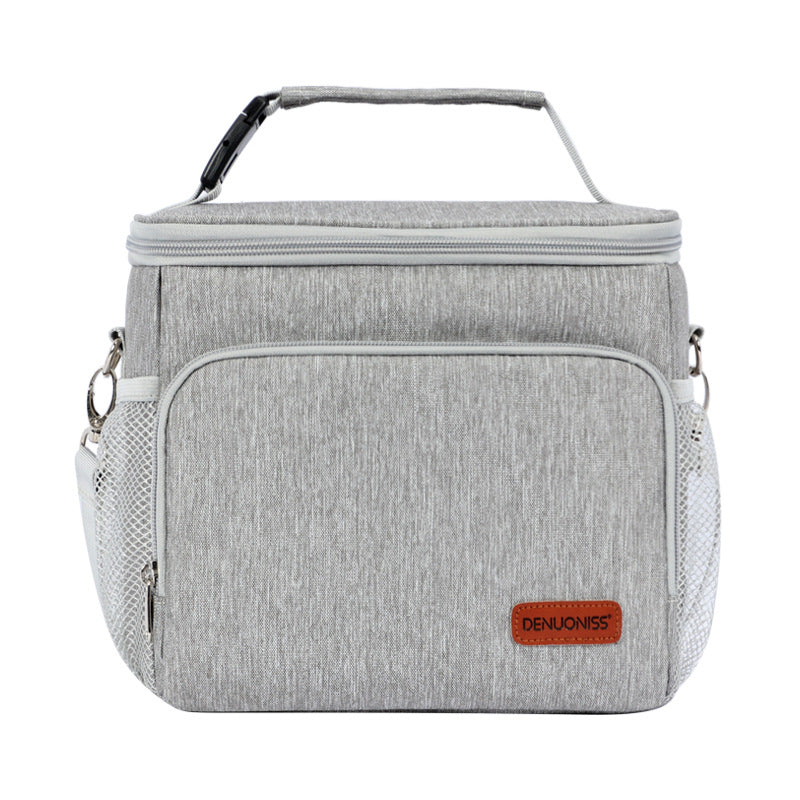Fashionable and simple outdoor aluminum film waterproof and heat-insulating portable lunch box lunch bag lunch bag - V.I.P Digital Presence