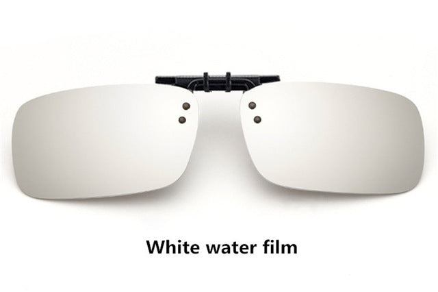 Cool Polarized Mirrored UV400 Lens Clips On Sunglasses Driving Night Vision Lens Sun Glasses Male Anti-UVA For Men Women - V.I.P Digital Presence
