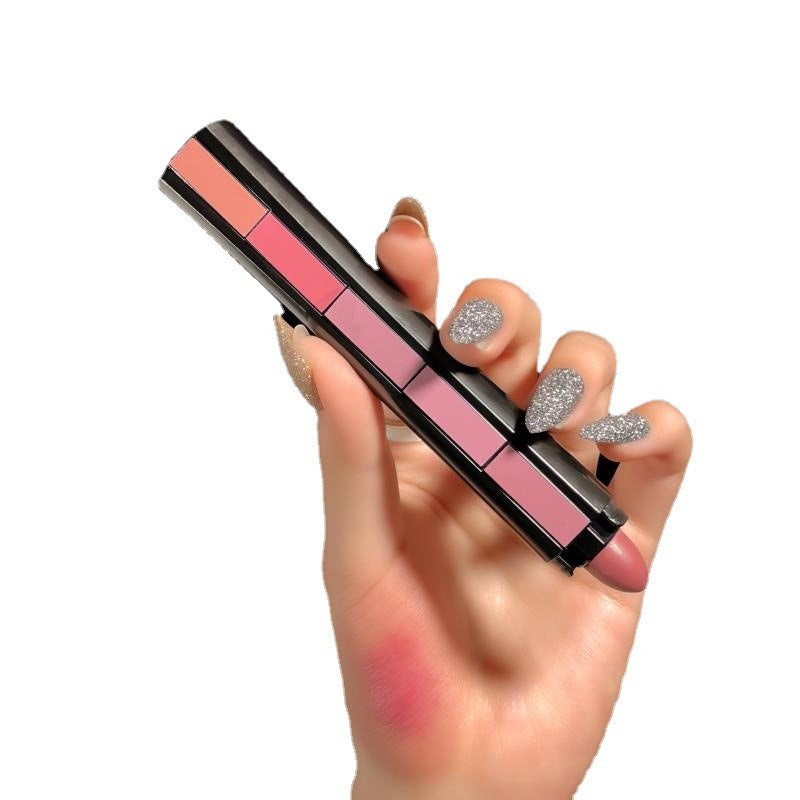 5 Colors Matte Velvet Lipstick Waterproof Sweatproof Lip Gloss Duration Colorfast Lipstick Non Stick Cup Lip Gloss Cosmetics - V.I.P Digital Presence