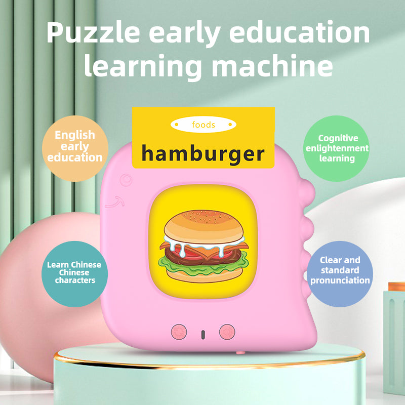 New Puzzle Enlightenment Card Early Education Children's Toys Enlightenment English Card Machine Learning Machine Audio Puzzle - V.I.P Digital Presence
