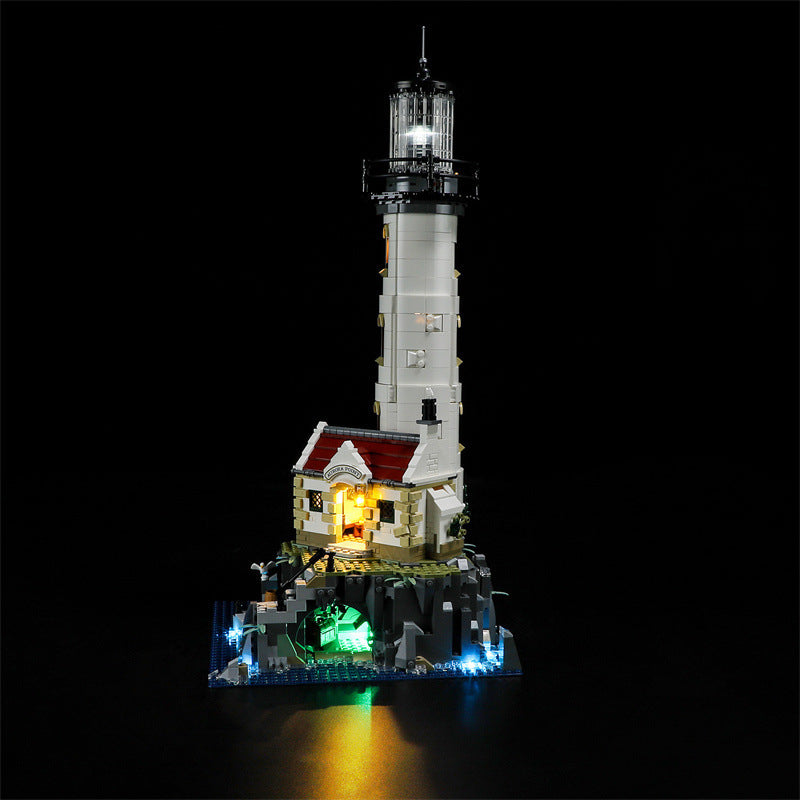 Compatible with LEGO 21335 electric lighthouse building blocks, LED lighting, creative IDEAS splicing lights - V.I.P Digital Presence