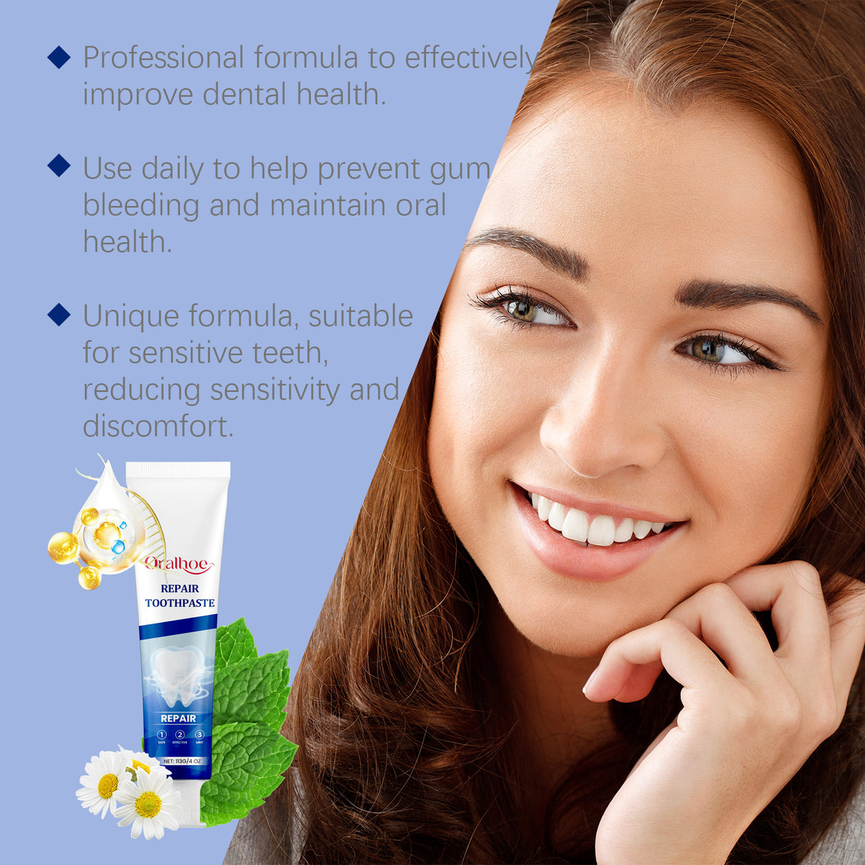 Cleaning Toothpaste Gently Cleans Odors And Dirt Care For Teeth Daily Hygiene Care Toothpaste - V.I.P Digital Presence