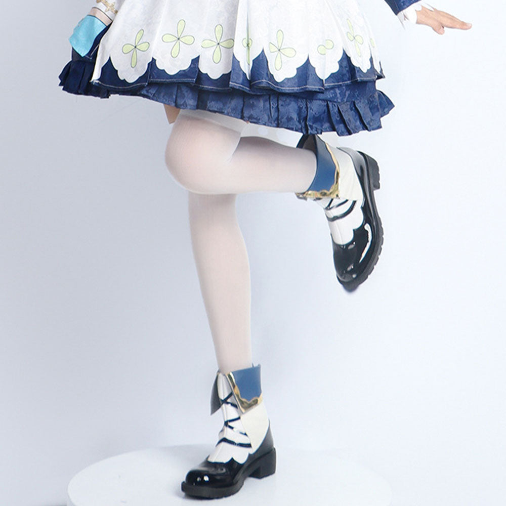Genshin Impact cosplay animation clothing anime game Luoli girl Mond Barbara cos clothing matching shoes - V.I.P Digital Presence