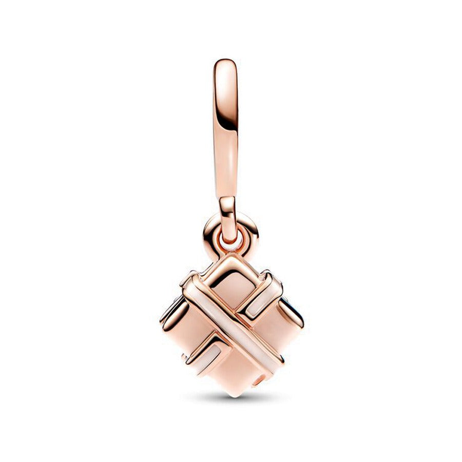 Pan Jiazhu Rose Gold Openable Birthday Gift Box Pendant Bow Ribbon Cute Gift Accessories - V.I.P Digital Presence