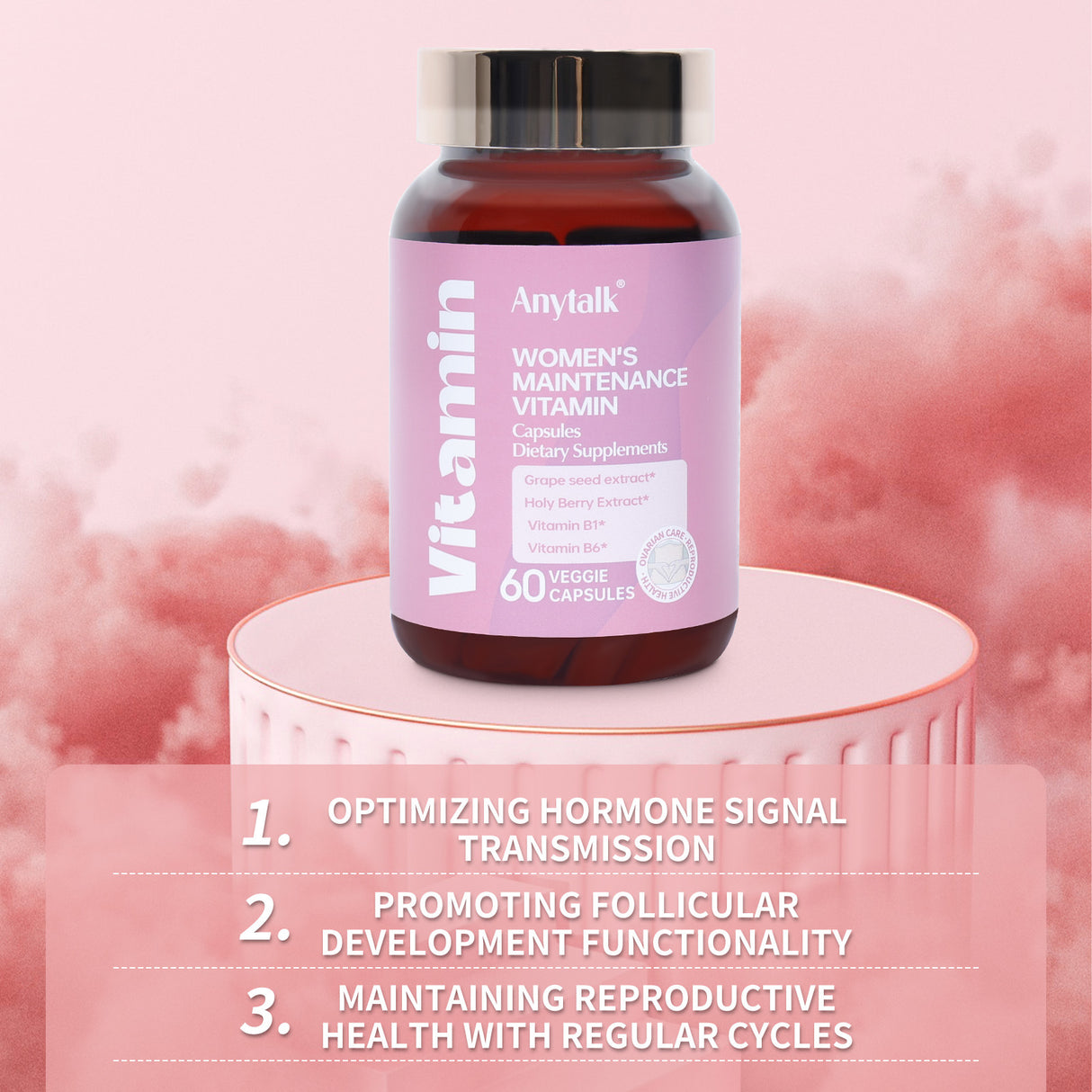 Women's skincare vitamin capsules - V.I.P Digital Presence