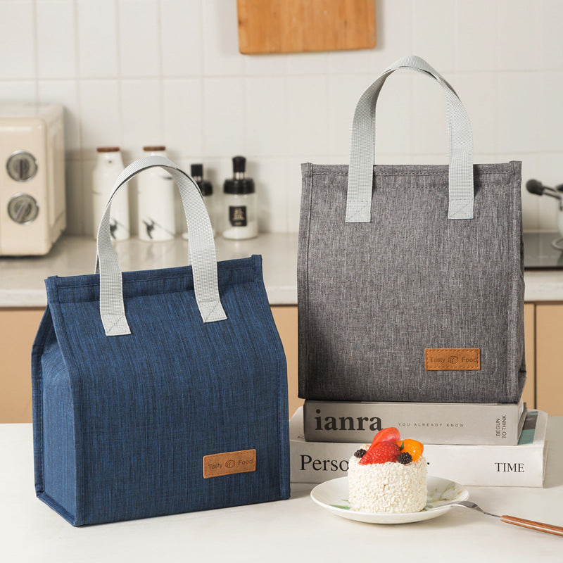 Fashionable and simple vertical large capacity portable insulated lunch bag - V.I.P Digital Presence