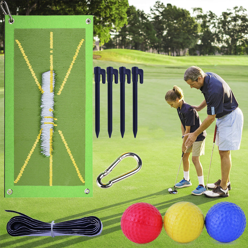 Tapete de entrenamiento de golf, tapete de bateo de golf, tapete de seguimiento de swing, tapete de práctica de swing de golf, tapete direccional de seguimiento