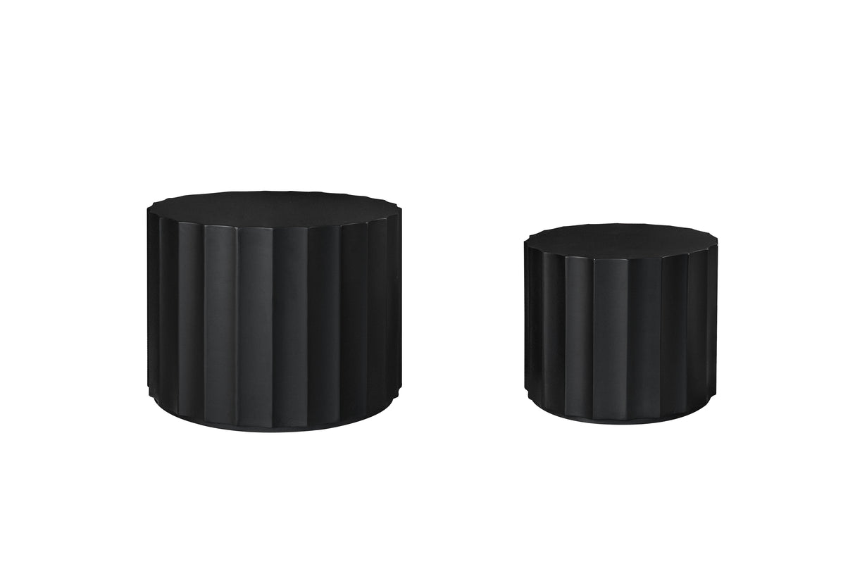 Coffee Table Set of 2, Round Coffee Table ,Nesting Coffet Table,End table,Circle Sidetable for Living room ,Bedroom - V.I.P Digital Presence