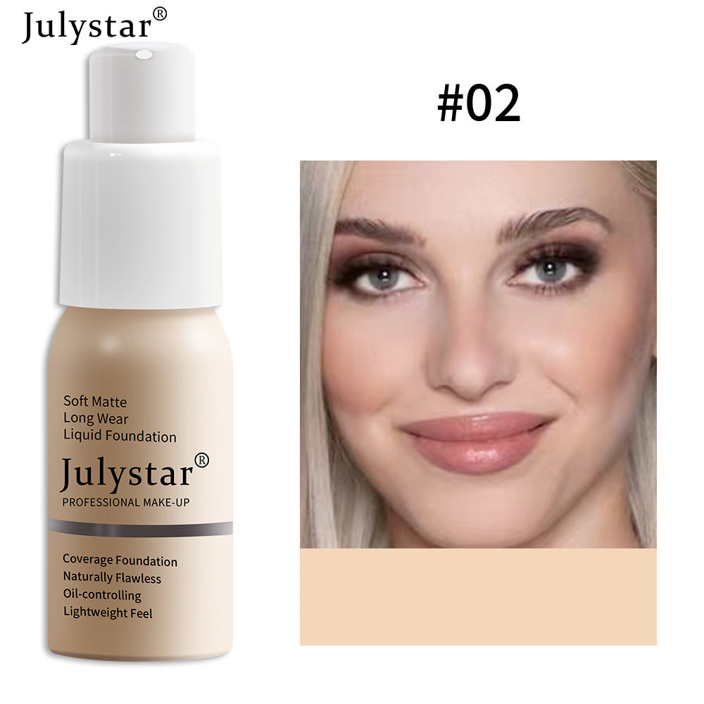 Liquid Foundation Concealer Long-Lasting Moisturizing Oil Control BB Cream Foundation Makeup - V.I.P Digital Presence