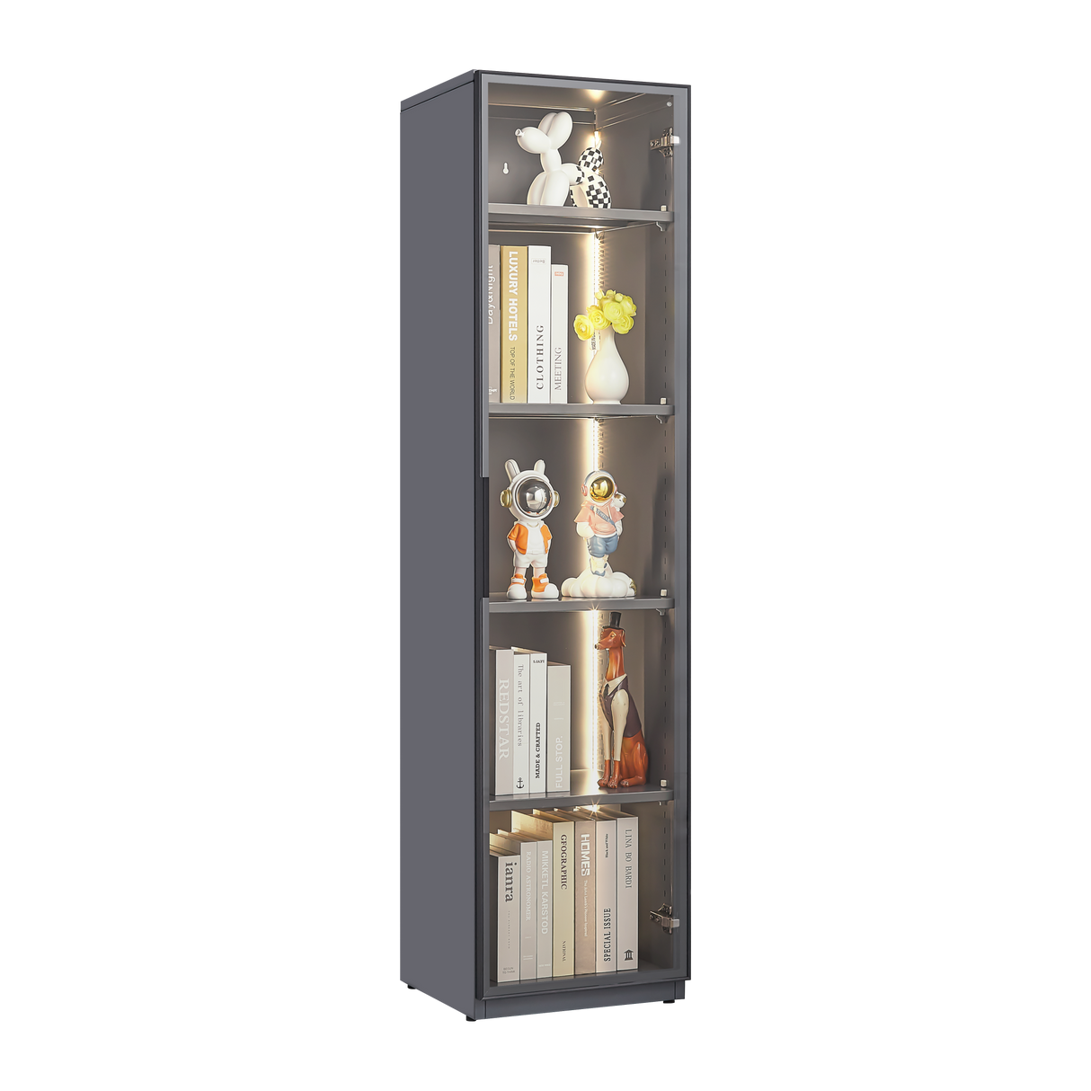 Single door display cabinet - V.I.P Digital Presence