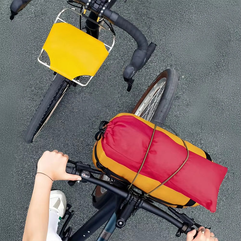 Folding front bike bag, metal bike basket, front carrier, panniers, bike luggage, mountain bike accessories - V.I.P Digital Presence