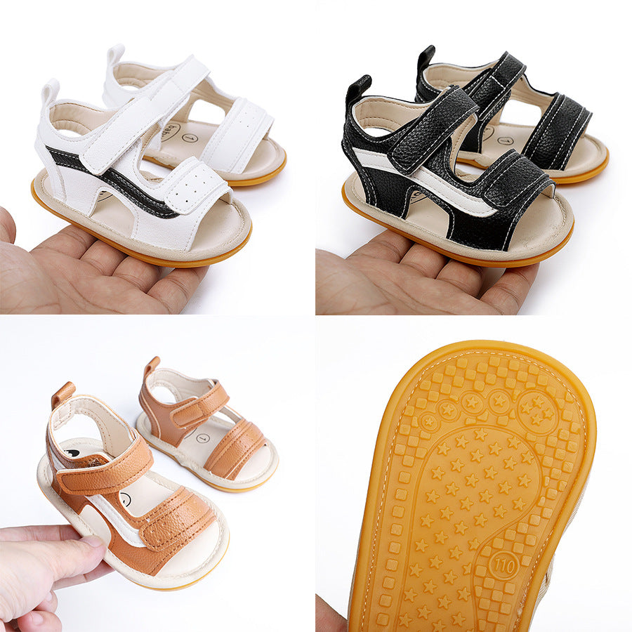 0-3-6-9-12 Months Summer Boy Baby Sandals Indoor Rubber Sole Baby Shoes - V.I.P Digital Presence