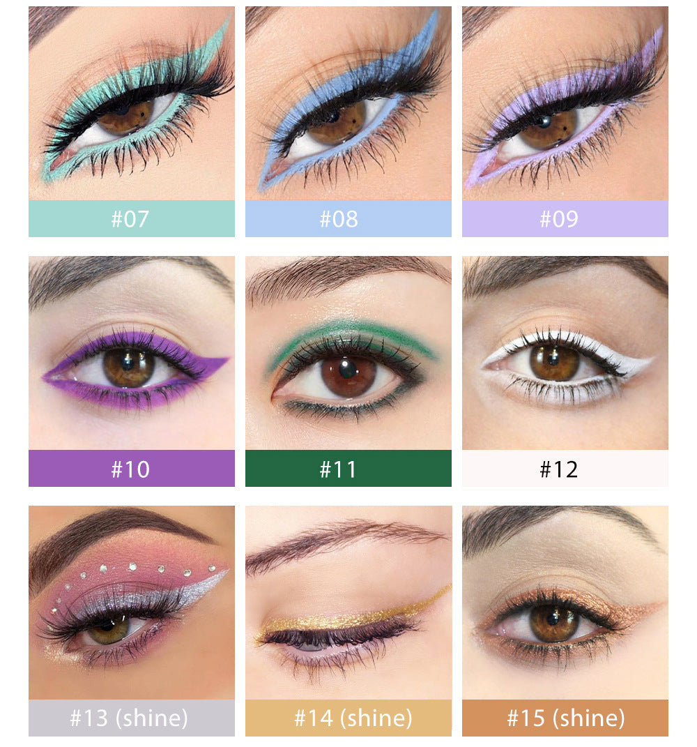 HANDAIYAN Eyeliner Gel Pen 20 Packs Quick-Drying Waterproof And Not Easy To Smudge Eyeliner Color Eyeliner - V.I.P Digital Presence