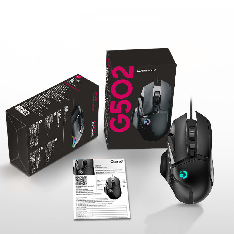 G502 wireless mouse 2.4G dual-mode office computer laptop RGB macro definition eating chicken LOLCF - V.I.P Digital Presence
