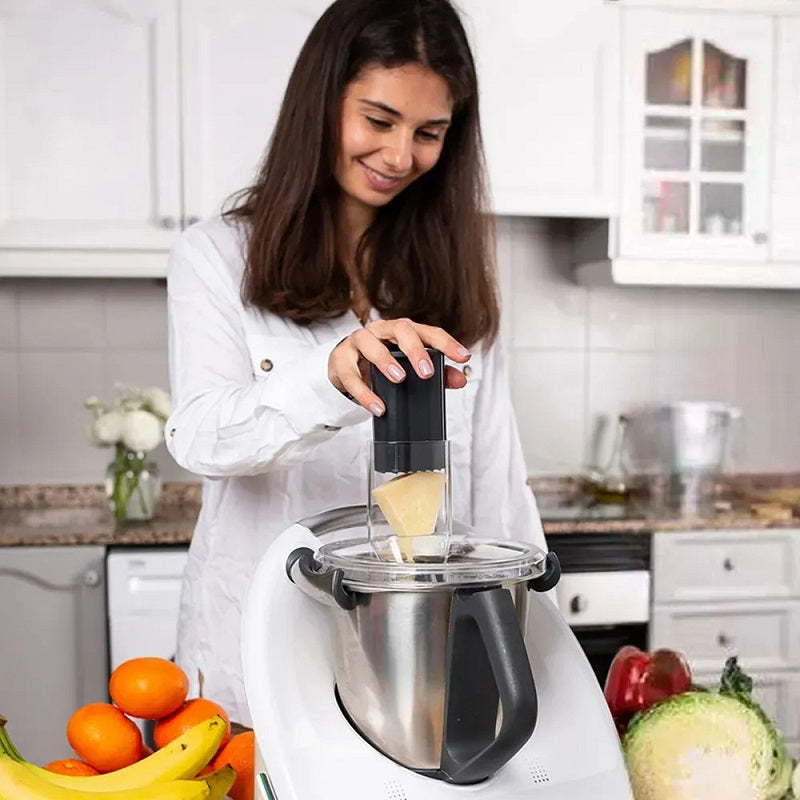 Food Cutter For Thermomix TM5 TM6 Chopper Vegetable Peeler Cooking Masher Slicing Shredding Multifunctional Fine Peeler Set - V.I.P Digital Presence