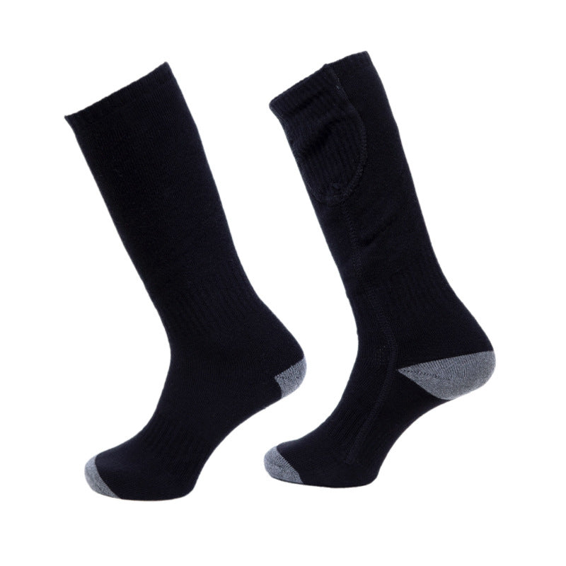 Charging and heating socks, ski socks, electric heating socks, USB charging long tube, warm socks for men and women in winter - V.I.P Digital Presence