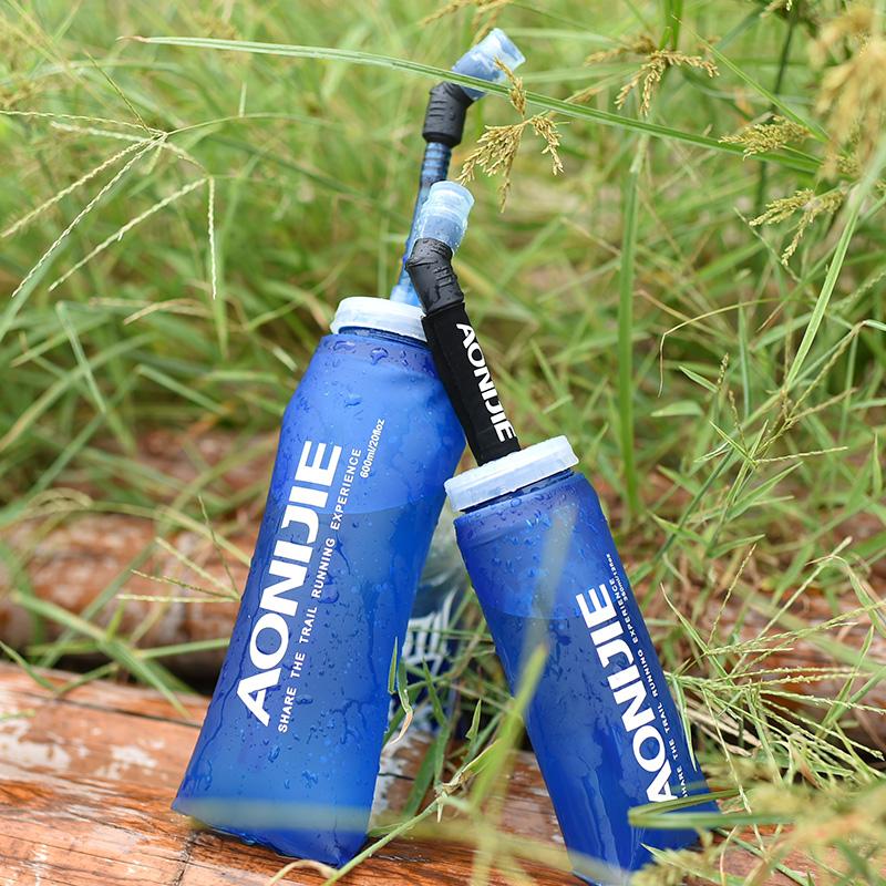 AONIJIE 350ml 500ml TPU Outdoor Sport Bottle Hydro Soft Flask Running Hiking Fitness Bicycle Tactical Canteen Water Kettle Jug - V.I.P Digital Presence
