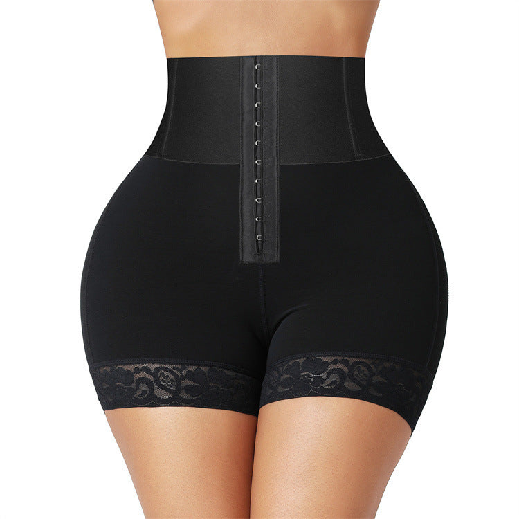 European and American plus high waisted shapewear pants for body shaping body hugging sports abdominal compression pants tight waist and hip lifting pants - V.I.P Digital Presence