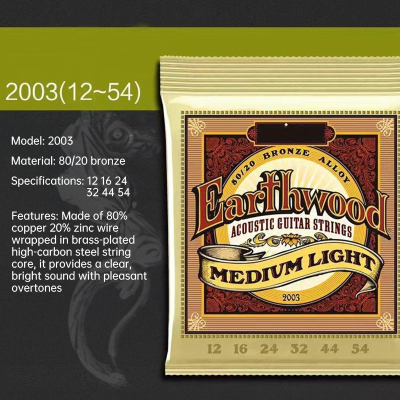 6 sets of Ernie Ball Slinky guitar strings (models 2003, 2215, 2223, 2221, nickel - wound) for electric & acoustic guitars - V.I.P Digital Presence
