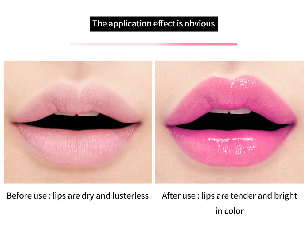 HANDAIYAN Warm Lipstick Flower Color Changing Moisturizing Lipstick Is Not Easy To Fade And Does Not Take Off Makeup - V.I.P Digital Presence