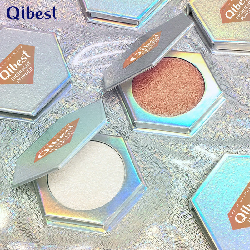 QIBEST Highlighting Powder High Gloss Diamond Sparkling Mashed Potatoes Brightening And Repairing Highlighting Powder - V.I.P Digital Presence