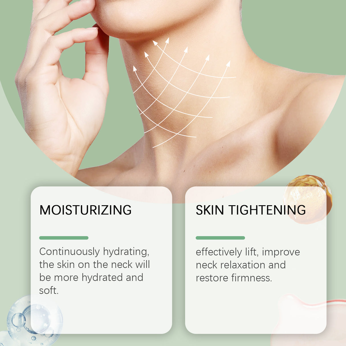 Lines Gone Neck Gel, Neck Moisturizer Improves Neck Lines And Moisturizes Skin Hydrating Gel - V.I.P Digital Presence