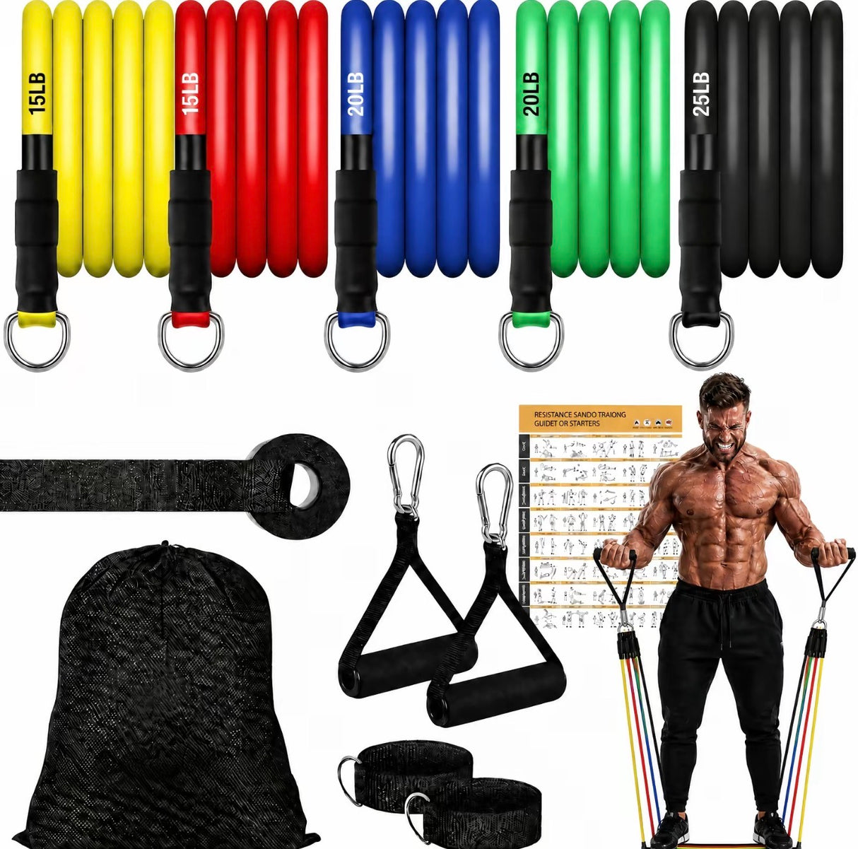 FlexBand Pro Resistance Bands