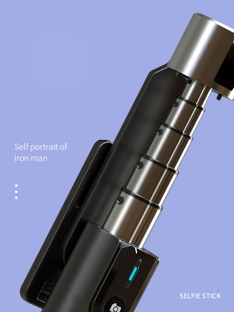 Nuevo trípode de la serie P96 con luz de relleno doble reforzada y soporte para teléfono móvil en vivo, palo de selfie de aleación de aluminio.