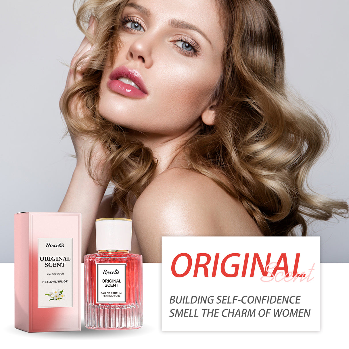 Jasmine Lady Pheromone Perfume, Wrist Behind Ear Neck Natural Long-Lasting Light Fragrance Delicate Elegance Exudes Feminine Charm - V.I.P Digital Presence