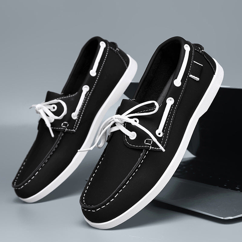 Casual Summer Men's Belted British Style Versatile Loafer Breathable Leisure Work Commuting Lazy Shoes - V.I.P Digital Presence