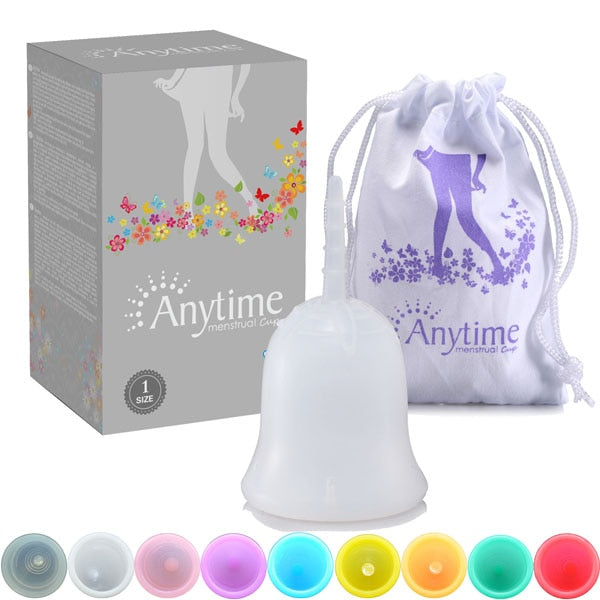 Anytime Feminine Hygiene Lady Cup Menstrual Cup Wholesale Reusable Medical Grade Silicone For Women Menstruation - V.I.P Digital Presence