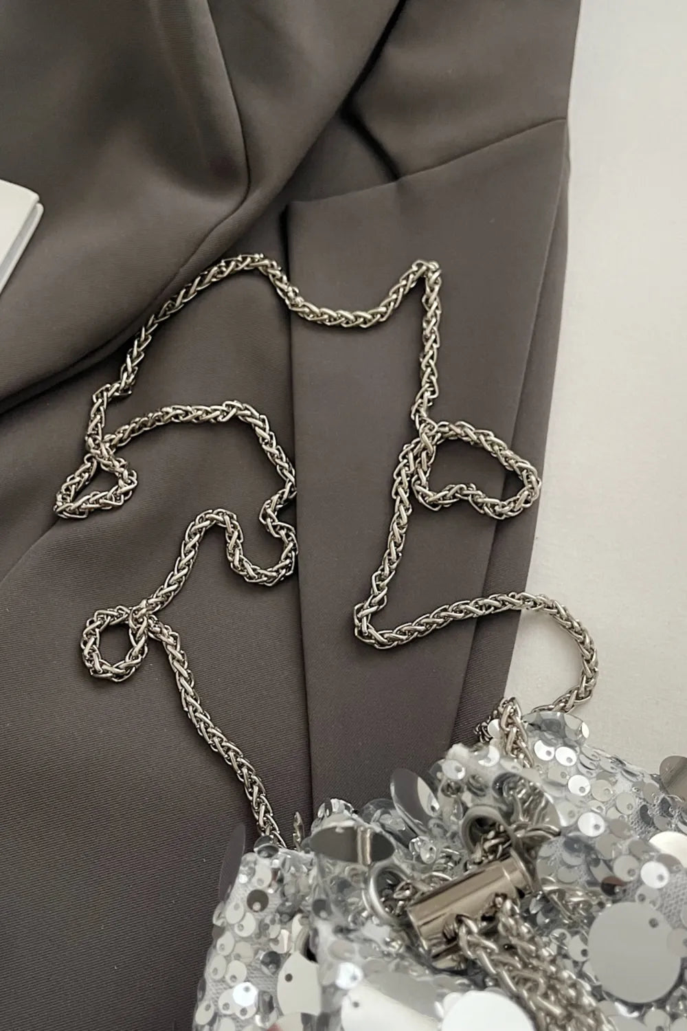 Drawstring Sequin Crossbody Bag - V.I.P Digital Presence