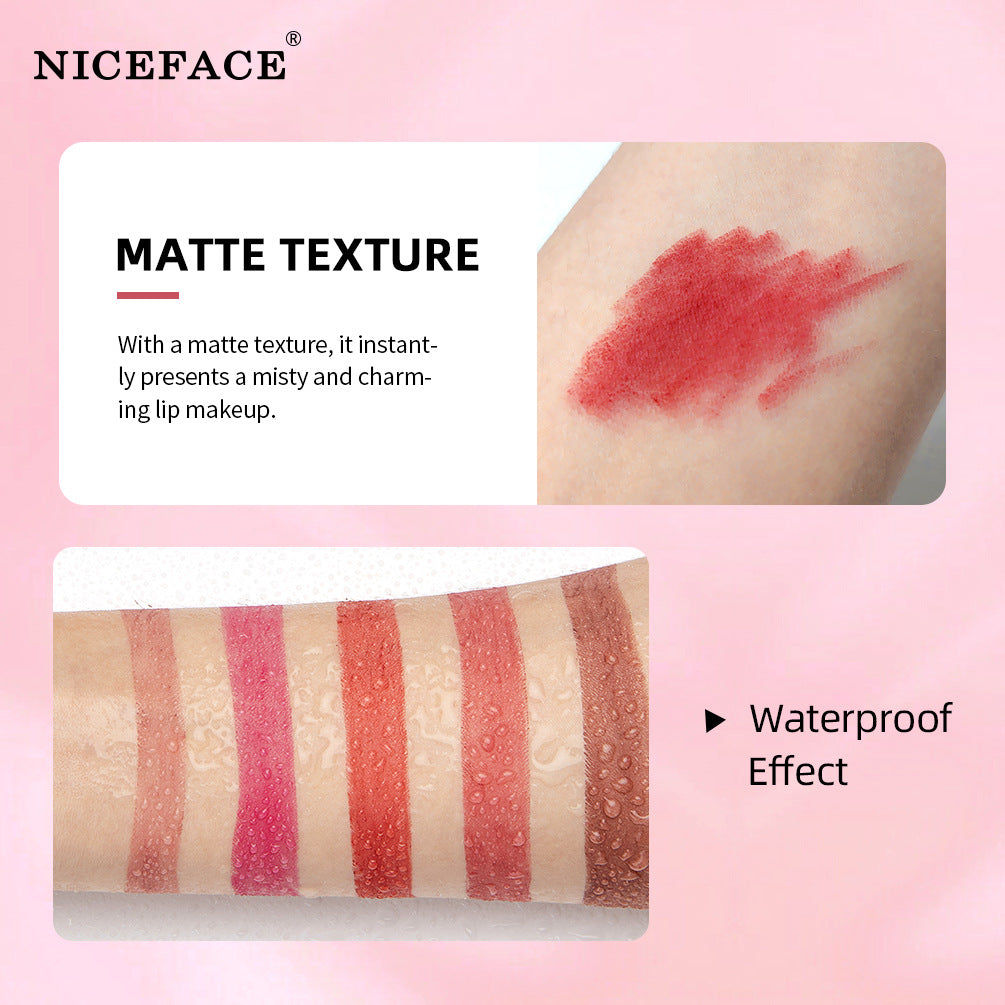 NICEFACE 12 Color Lip Liner Nude Color Modification Is Not Easy To Fade Lip Liner Matte Velvet Lipstick Lip Pencil - V.I.P Digital Presence