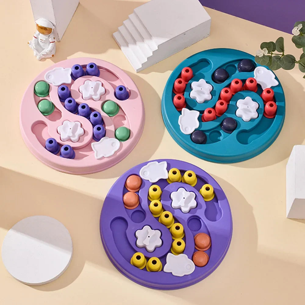 Dog Puzzle Toys Slow Feeder Interactive Increase Puppy IQ Food Dispenser Slowly Eating NonSlip Bowl Pet Cat Dogs Training Game - V.I.P Digital Presence