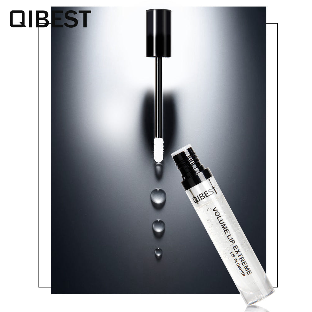 QIBEST Transparent Color Sexy Big Mouth Lip Gloss Moisturizing Lightening Lip Texture Lock Color Oil Lip Plumping Oil - V.I.P Digital Presence