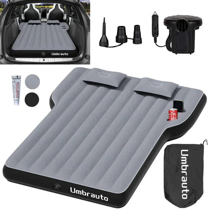 Umbrauto Tesla Y Car Camping SUV Thicken Air Mattress,Gray - V.I.P Digital Presence
