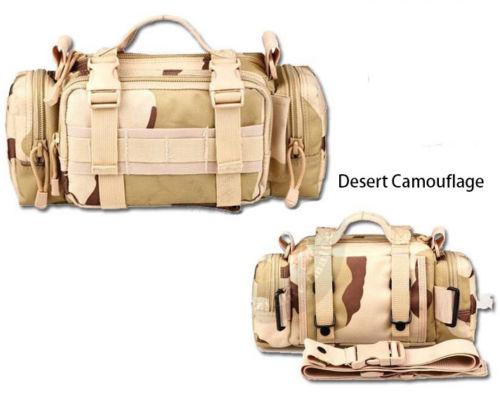 Black Hawk Commandos Multi-function Practical Waist Pack Handlebar military Camouflage Shoulder Bag for outdoor sports activities - V.I.P Digital Presence