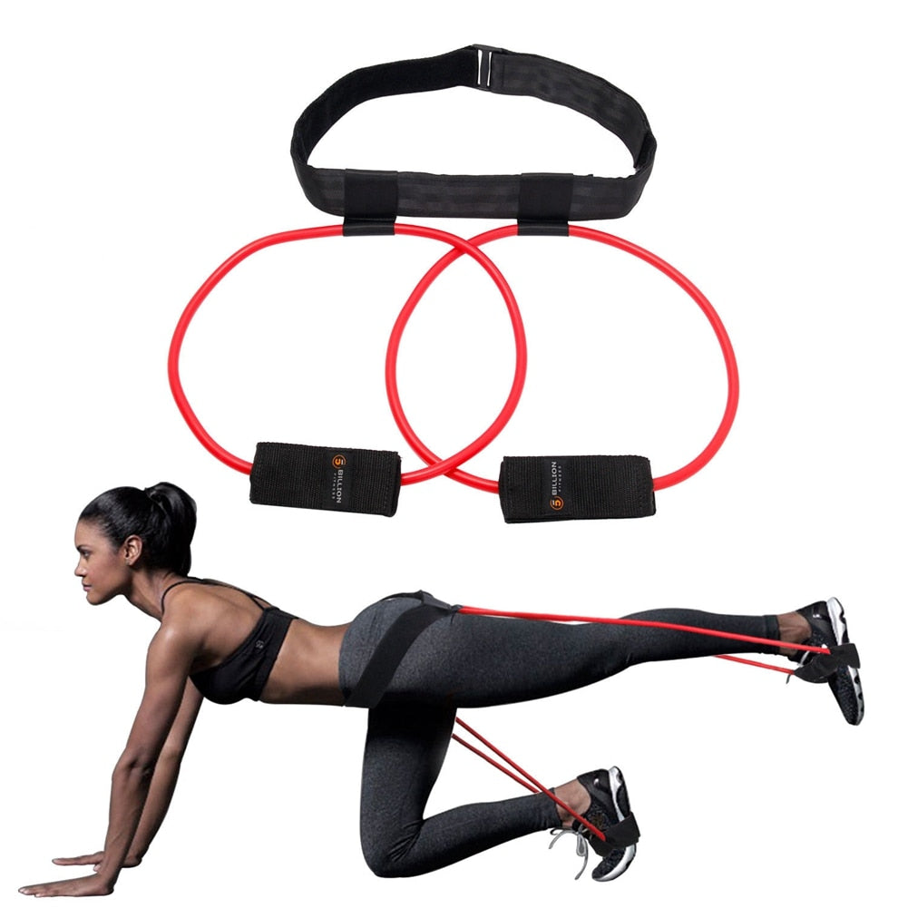 Women Leg Glute Lifter Rubber Loop Exercise Yoga Fitness Workout Resistance Band Muscles Trainer Booty Belt Pilates Loop Elastic - V.I.P Digital Presence